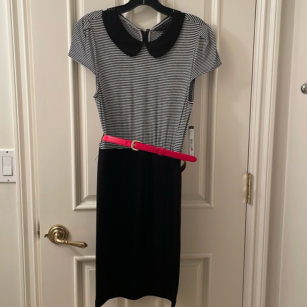 Alice and Olivia striped dress